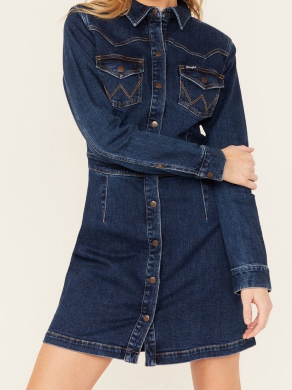 Wrangler Denim Jacket Dress